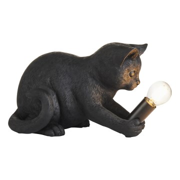 Endon 107390 - Bordlampe KITTEN 1xE14/7W/230V sort