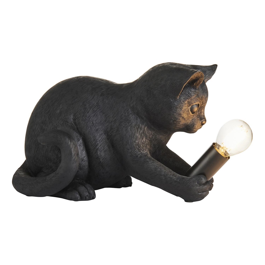 Endon 107390 - Bordlampe KITTEN 1xE14/7W/230V sort