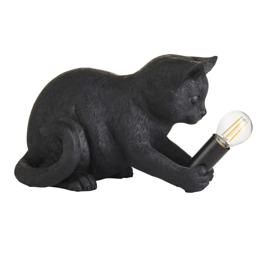 Endon 107390 - Bordlampe KITTEN 1xE14/7W/230V sort