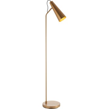 Endon 107528 - Gulvlampe KARNA 1xE27/10W/230V messing