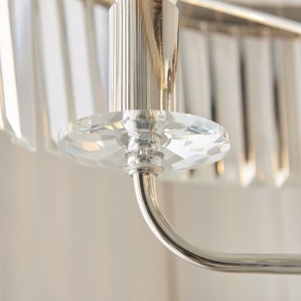 Endon 108103 - Gulvlampe CHESTERFIELD 3xE14/6W/230V skinnende krom