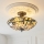 Endon 111892 - Tiffany-plafondlampe ASHTON 3xE27/10W/230V Ø 45 cm