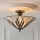 Endon 111895 - Overflademonteret Tiffany-lysekrone ASTORIA 3xE27/10W/230V Ø 48 cm