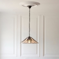Endon 111922 - Kædeophængt lysekrone Tiffany ASTORIA 3xE27/10W/230V Ø 48 cm
