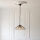 Endon 111922 - Kædeophængt lysekrone Tiffany ASTORIA 3xE27/10W/230V Ø 48 cm