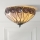 Endon 112188 - Tiffany loftlampe HUTCHINSON 2xE27/60W/230V Ø 40 cm