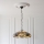 Endon 112193 - Lysekrone med kæde Tiffany SULLIVAN 3xE27/60W/230V Ø 57 cm