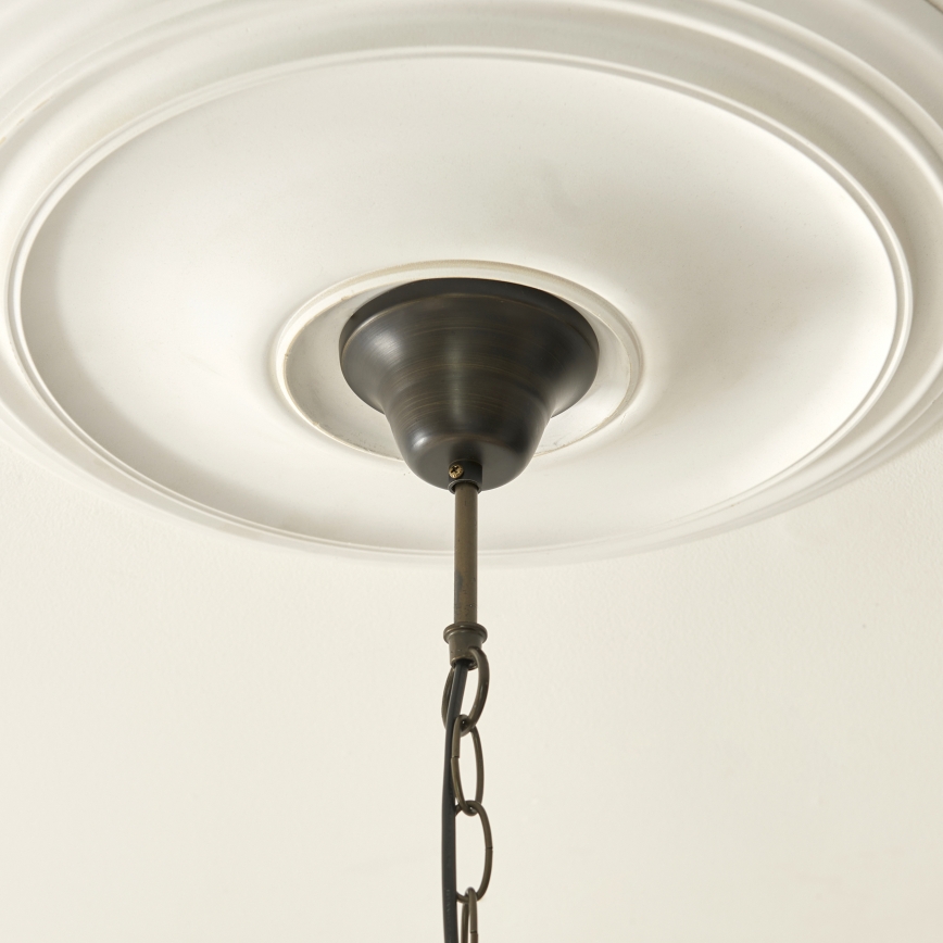 Endon 112246 - Lysekrone på kæde Tiffany BOTANICA 1xE27/60W/230V Ø 45 cm