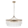 Endon 112574 - Lysekrone med kæde MARIETTA GRAND 7xE14/7W/230V messing/klart glas