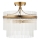 Endon 112575 - Loftlampe MARIETTA 3xE14/7W/230V messing/transparent