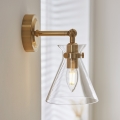 Endon 112861 - Vægspot HARLOW 1xE14/7W/230V guld