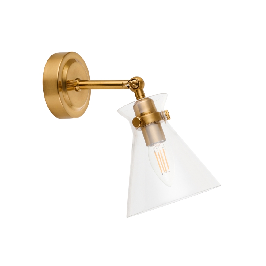 Endon 112861 - Vægspot HARLOW 1xE14/7W/230V guld