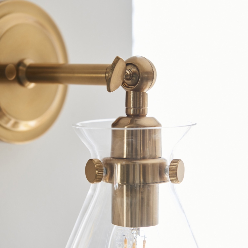 Endon 112861 - Vægspot HARLOW 1xE14/7W/230V guld