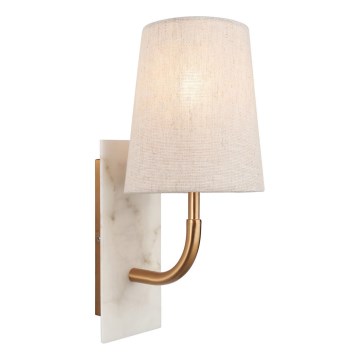 Endon 114202 - Væglampe 1xE14/7W/230V beige/guld