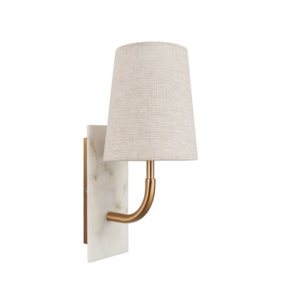Endon 114202 - Væglampe 1xE14/7W/230V beige/guld