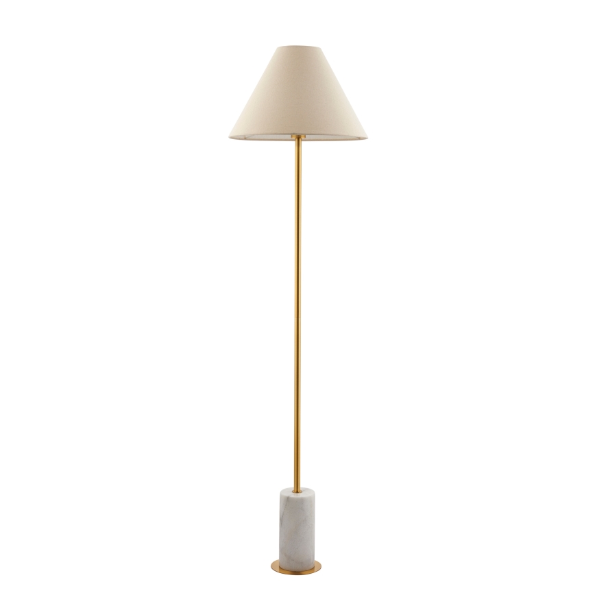 Endon 114209 - Gulvlampe 1xE27/10W/230V beige/guld