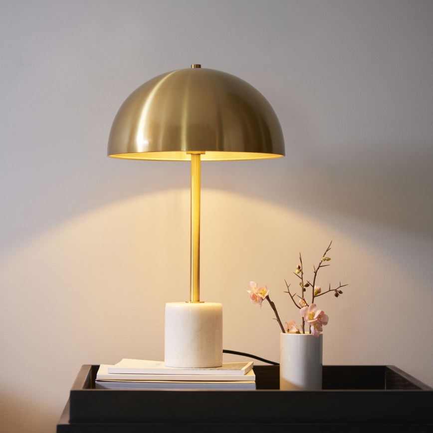 Endon 114210 - Bordlampe BERTOIA 1xE14/7W/230V messing