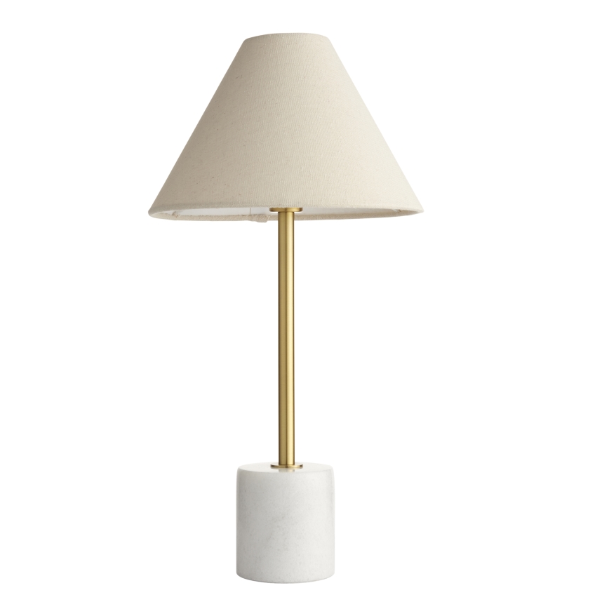 Endon 114211 - Bordlampe 1xE14/7W/230V beige/messing