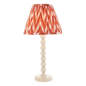 Endon 114688 - Bordlampe HIGGLEDY 1xE14/7W/230V cremefarvet/orange