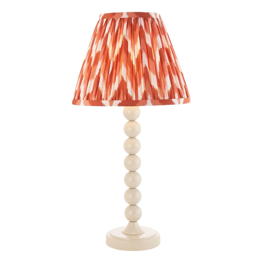 Endon 114688 - Bordlampe HIGGLEDY 1xE14/7W/230V cremefarvet/orange