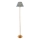 Endon 114778 - Dæmpbar genopladelig LED-gulvlampe BURLEY LED/1,5W/5V 3600 mAh messing/blå