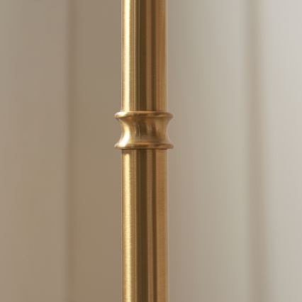 Endon 114786 - LED dæmpbar genopladelig gulvlampe BURLEY LED/1,5W/5V 3600 mAh messing/rosa