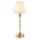 Endon 114811 - LED dæmpbar genopladelig bordlampe BURLEY LED/1,5W/5V 3600 mAh messing/hvid