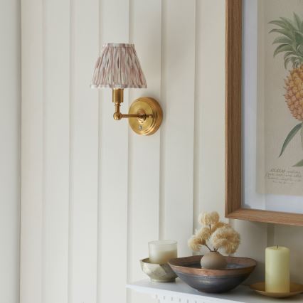 Endon 114831 - LED væglampe dæmpbar og genopladelig BURLEY LED/1,5W/5V messing/beige