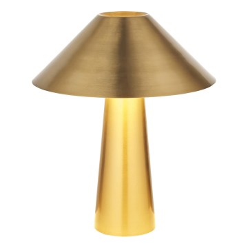 Endon 118685 - Bordlampe ISAK 1xE27/10W/230V gylden