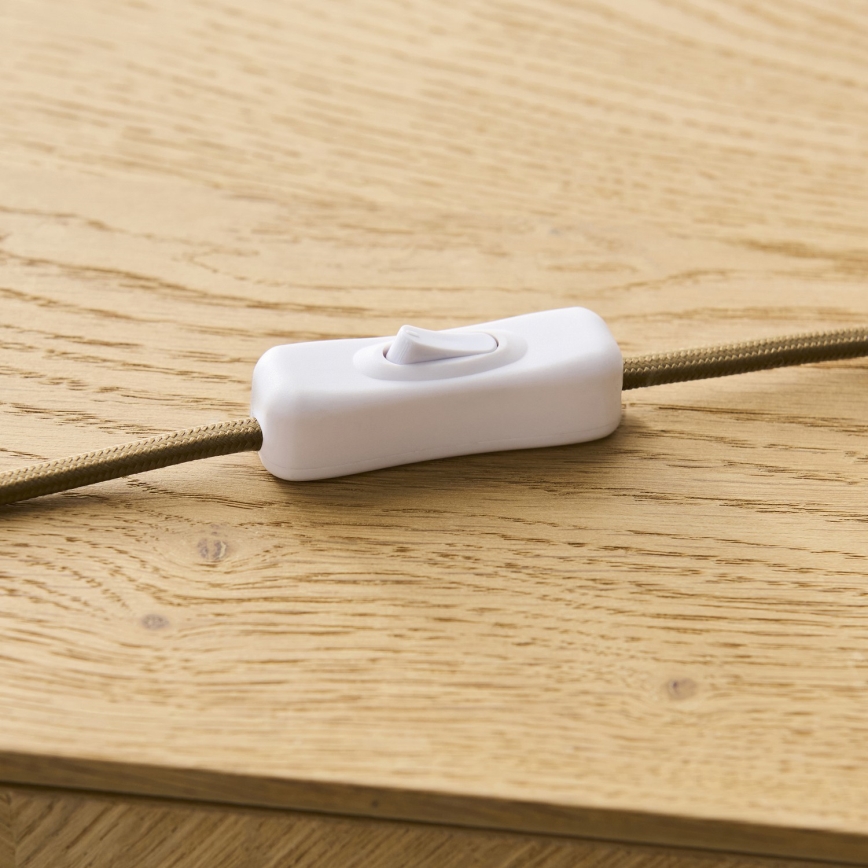 Endon 118685 - Bordlampe ISAK 1xE27/10W/230V gylden