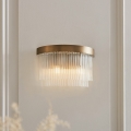 Endon 119125 - Væglampe CLERMONT 2xE14/6W/230V messing