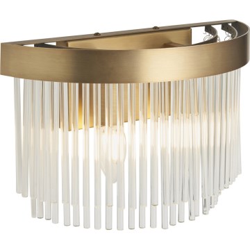 Endon 119125 - Væglampe CLERMONT 2xE14/6W/230V messing