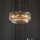 Endon 119456 - Kædeophængt lysekrone RIDGETON 8xE14/7W/230V messing