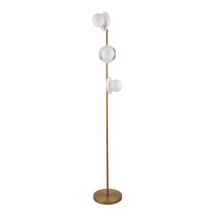 Endon 120042 - Gulvlampe CERCHIO 3xG9/5W/230V messing