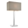 Endon 56707 - Bordlampe MORETO 1xE27/60W/230V skinnende krom/grå