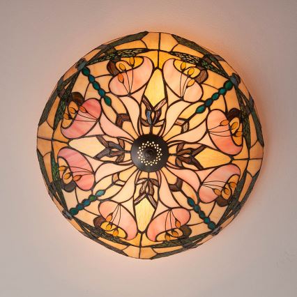 Endon 63922 - Loftlampe ASHTON 2xE27/60W/230V diameter 45 cm