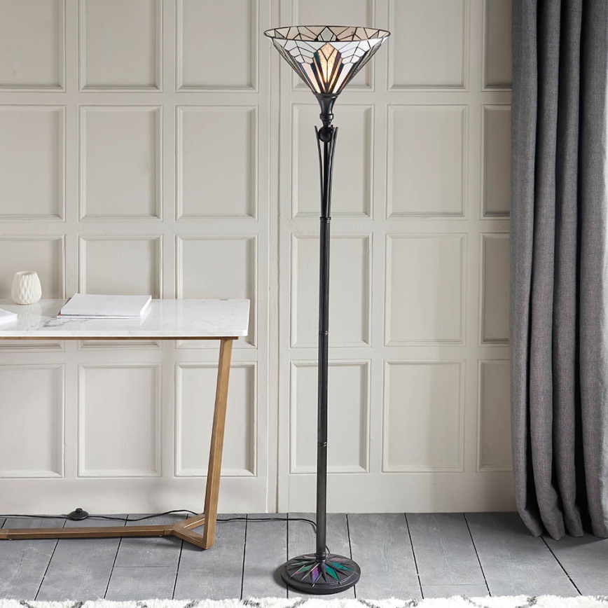 Endon 63933 - Gulvlampe ASTORIA 1xE27/60W/230V diameter 40 cm