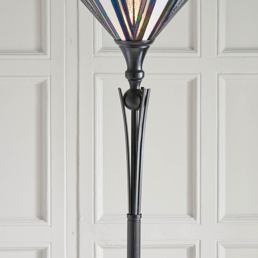 Endon 63933 - Gulvlampe ASTORIA 1xE27/60W/230V diameter 40 cm