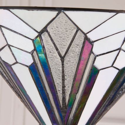 Endon 63933 - Gulvlampe Tiffany ASTORIA 1xE27/60W/230V Ø 40 cm