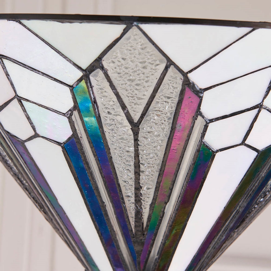 Endon 63933 - Gulvlampe Tiffany ASTORIA 1xE27/60W/230V Ø 40 cm