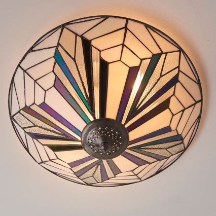 Endon 63935 - Loftlampe ASTORIA 2xE27/60W/230V diameter 48 cm