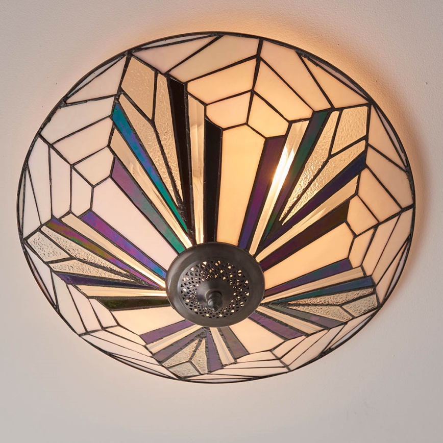 Endon 63935 - Loftlampe ASTORIA 2xE27/60W/230V diameter 48 cm