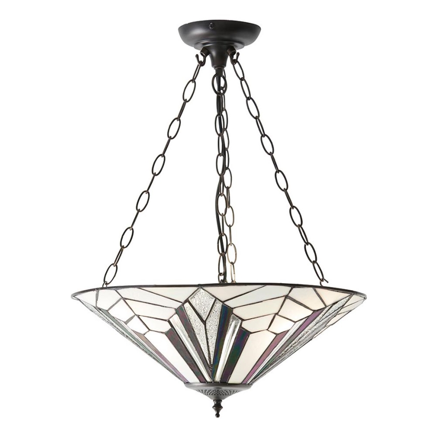Endon 63936 - Pendel med kædeophæng ASTORIA 3xE27/60W/230V diameter 48 cm