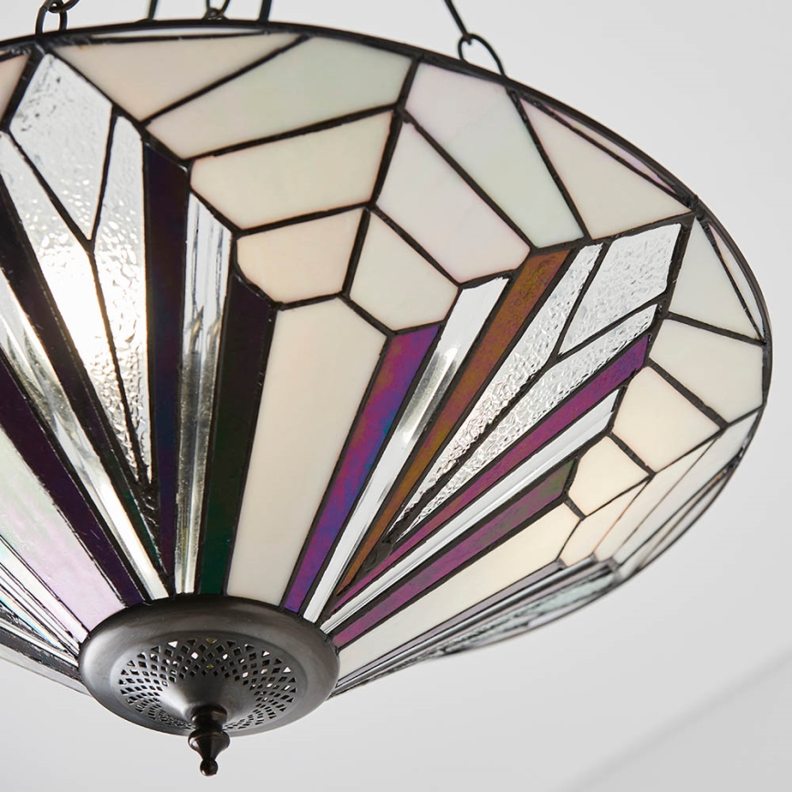 Endon 63936 - Pendel med kædeophæng ASTORIA 3xE27/60W/230V diameter 48 cm