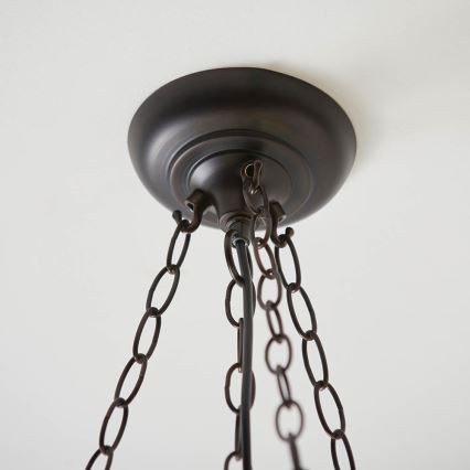 Endon 63936 - Pendel med kædeophæng ASTORIA 3xE27/60W/230V diameter 48 cm