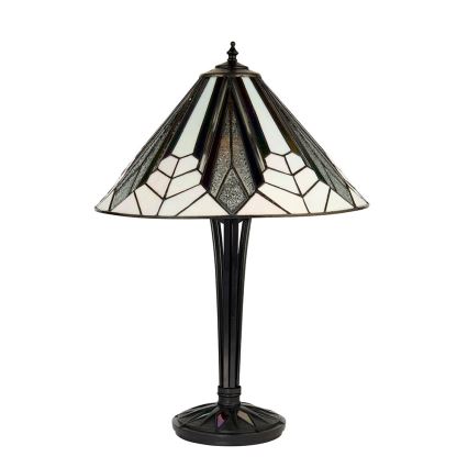 Endon 63939 - Bordlampe ASTORIA 2xE27/60W/230V Ø 40 cm