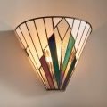Endon 63940 - Væglampe Tiffany ASTORIA 1xE14/40W/230V