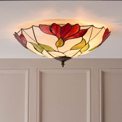 Endon 63960 - Loftlampe BOTANICA 2xE27/60W/230V Ø 45 cm