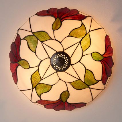 Endon 63960 - Loftlampe BOTANICA 2xE27/60W/230V Ø 45 cm