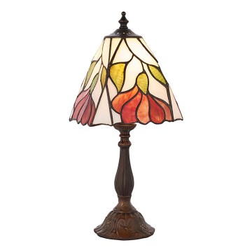 Endon 63963 - Bordlampe Tiffany BOTANICA 1xE14/40W/230V Ø 16 cm